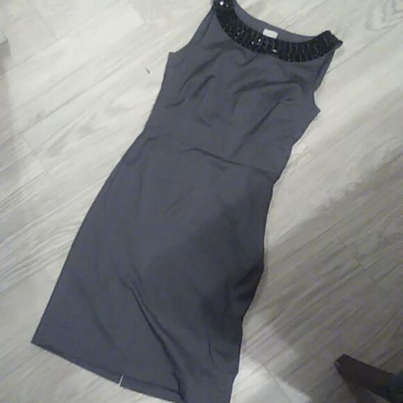 Size 6 H&M Grey Bodycon Mini Dress - Picture 2 of 4